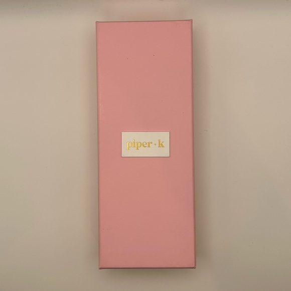 *New* Piper K Pink, White, and Diamond Golf Bag with Clubs Charm Keychain - Picture 3 of 4